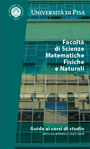 brochure: Corsi di studio, Sc. Mat. Fis. e Nat.